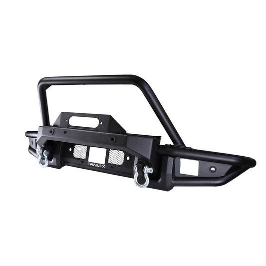 TrailFX Full Width Winch Front Bumper - 2021+ Ford Bronco offroad accessory | Iron Ridge Offroad