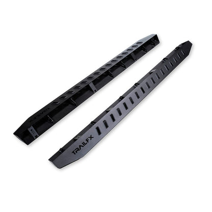 TrailFX Overland Running Boards - 2021+ Ford Bronco 4DR offroad accessory | Iron Ridge Offroad