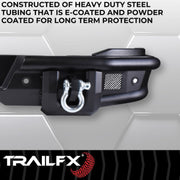 TrailFX Pre - Runner Full Width Tubular Rear Bumper - 2021+ Ford Bronco offroad accessory | Iron Ridge Offroad