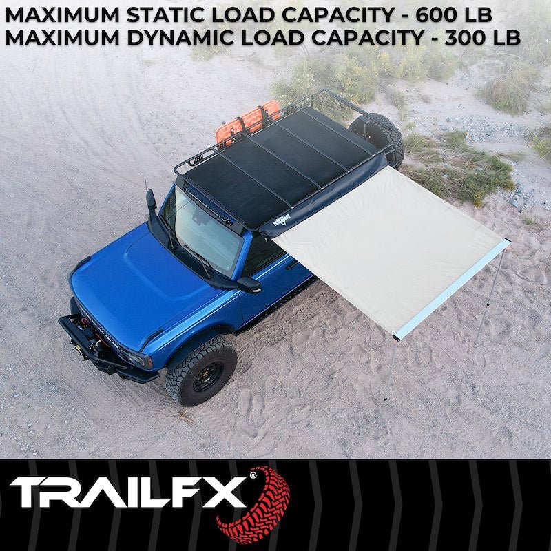 TrailFX Roof Rack System - 2021+ Ford Bronco 4DR offroad accessory | Iron Ridge Offroad