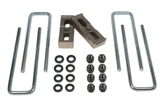 Tuff Country Rear Block & U-Bolt Kit | Chevrolet Silverado 2500HD/3500HD (20-26) (97090) Suspension offroad accessory | Iron Ridge Offroad