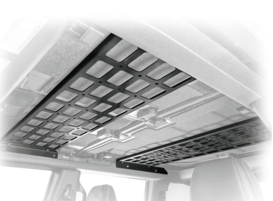 Turn Offroad 2021+ Ford Bronco Overhead Storage Kit - Enhance Interior Storage Roofs & Roof Accessories offroad accessory | Iron Ridge Offroad