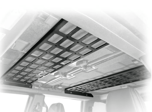 Turn Offroad 2021+ Ford Bronco Overhead Storage Kit - Enhance Interior Storage Roofs & Roof Accessories offroad accessory | Iron Ridge Offroad