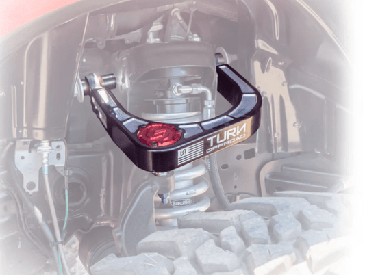Turn Offroad Billet Upper Control Arm Kit for 2021+ Ford Bronco - SUCA - M1 Body Armor & Protection offroad accessory | Iron Ridge Offroad