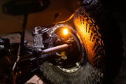TYRI 2.4 in 0606 Amber Wide Symmetric LED Work Light | Universal (BLU-147-1) LED offroad accessory | Iron Ridge Offroad