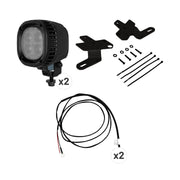 TYRI Off-Road Lighting 1010 A-Pillar Light Kit with Mounting Brackets Ford Bronco | 2022+ (f6819b5a-5484-4b8e-a3b0-b6756f813a93) LED offroad accessory | Iron Ridge Offroad