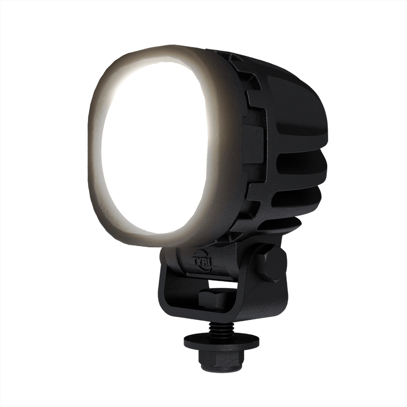 TYRI Off-Road Lighting 2.4 in 0606 Diffused LED Utility Light | Universal (BLU-120-1) LED Auxiliary Light offroad accessory | Iron Ridge Offroad