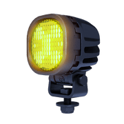 TYRI Off-Road Lighting 2.4 in 0606 Yellow Wide Symmetric LED Work Light | Universal (BLU-148-1) LED offroad accessory | Iron Ridge Offroad