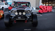 TYRI Off-Road Lighting 7 in D18 8000 LED Light (KLK-100-1) LED offroad accessory | Iron Ridge Offroad