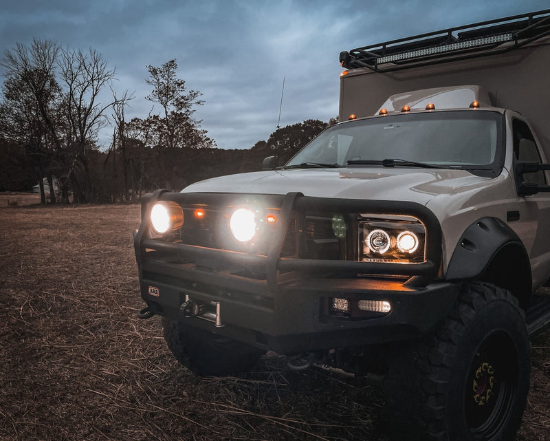TYRI Off-Road Lighting 7 in D18 8000 LED Light (KLK-100-1) LED offroad accessory | Iron Ridge Offroad