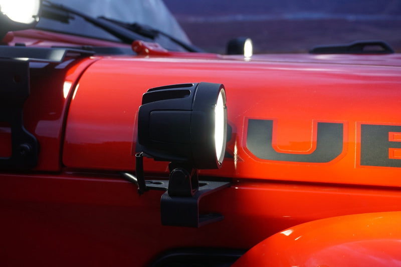 TYRI Off-Road Lighting D8 3.1 in 2,500 eLumen LED Work Light | Universal LED offroad accessory | Iron Ridge Offroad