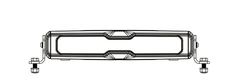 TYRI Off-Road Lighting Hyperion V12 12 in. 4,300 eLumen LED Light Bar | Universal (V12K-003-1) LED offroad accessory | Iron Ridge Offroad