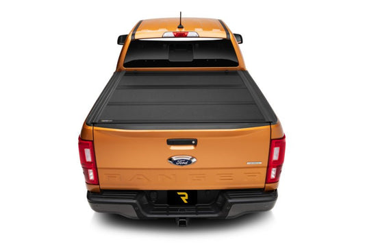UnderCover 19 - 20 Ford Ranger 5ft Armor Flex Bed Cover - Black Textured Tonneau Covers offroad accessory | Iron Ridge Offroad