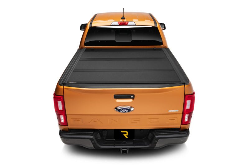 UnderCover 19 - 20 Ford Ranger 5ft Armor Flex Bed Cover - Black Textured Tonneau Covers offroad accessory | Iron Ridge Offroad