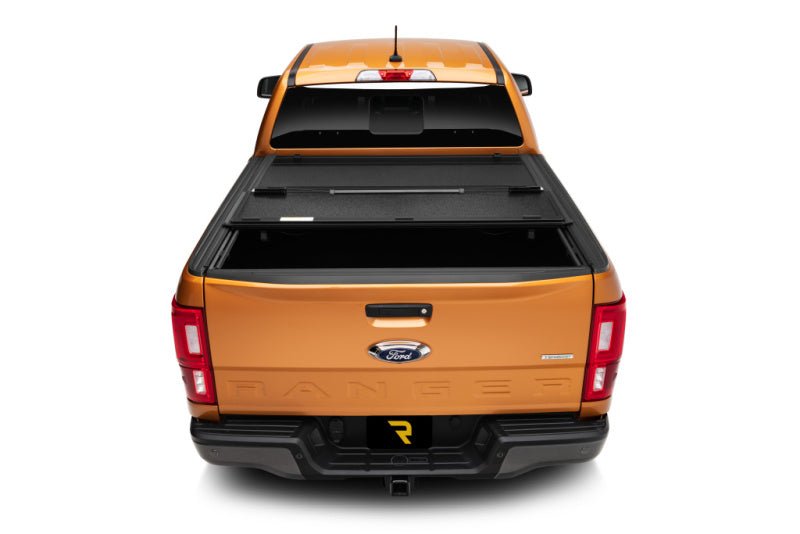 UnderCover 19 - 20 Ford Ranger 5ft Armor Flex Bed Cover - Black Textured Tonneau Covers offroad accessory | Iron Ridge Offroad