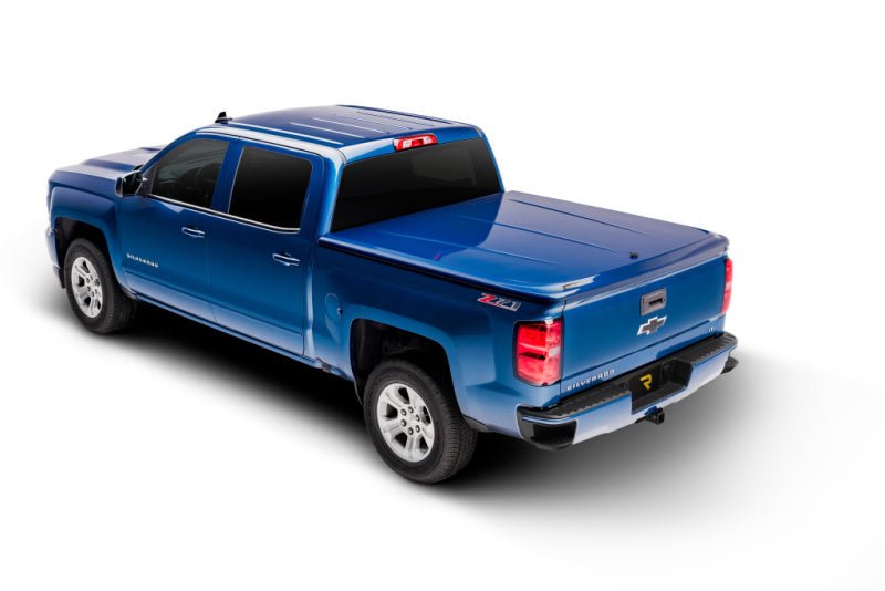 UnderCover 2019 Ford Ranger 5ft Lux Bed Cover - Shadow Black Tonneau Covers offroad accessory | Iron Ridge Offroad