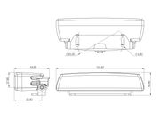 VL4 Amber, Wide Symmetric LED offroad accessory | Iron Ridge Offroad