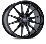 Vossen HFX - 2 Satin Black 18x9 ET0 Offset 6x139.7 Bolt Pattern Super Deep Concave Wheels offroad accessory | Iron Ridge Offroad