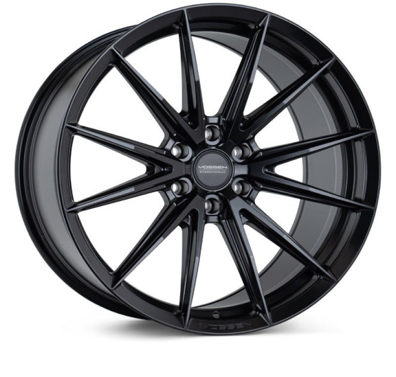 Vossen HFX - 2 Satin Black 18x9 ET0 Offset 6x139.7 Bolt Pattern Super Deep Concave Wheels offroad accessory | Iron Ridge Offroad