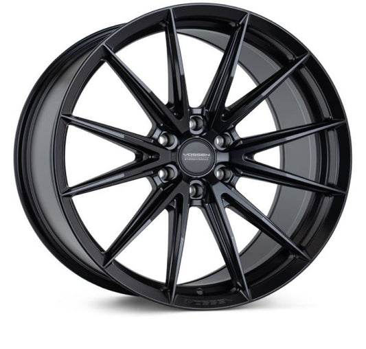 Vossen HFX - 2 Satin Black 18x9 ET0 Offset 6x139.7 Bolt Pattern Super Deep Concave Wheels offroad accessory | Iron Ridge Offroad