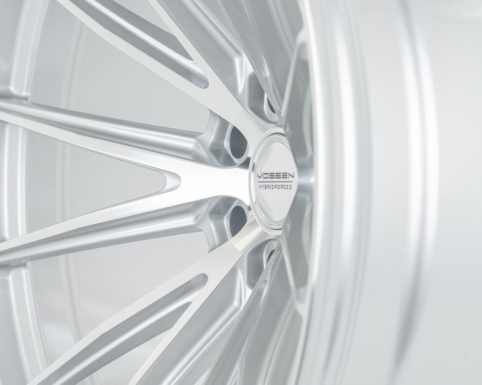 Vossen HFX - 2 Silver Polished 18x9 ET0 Offset 6x139.7 Bolt Pattern Super Deep Concave Wheels offroad accessory | Iron Ridge Offroad