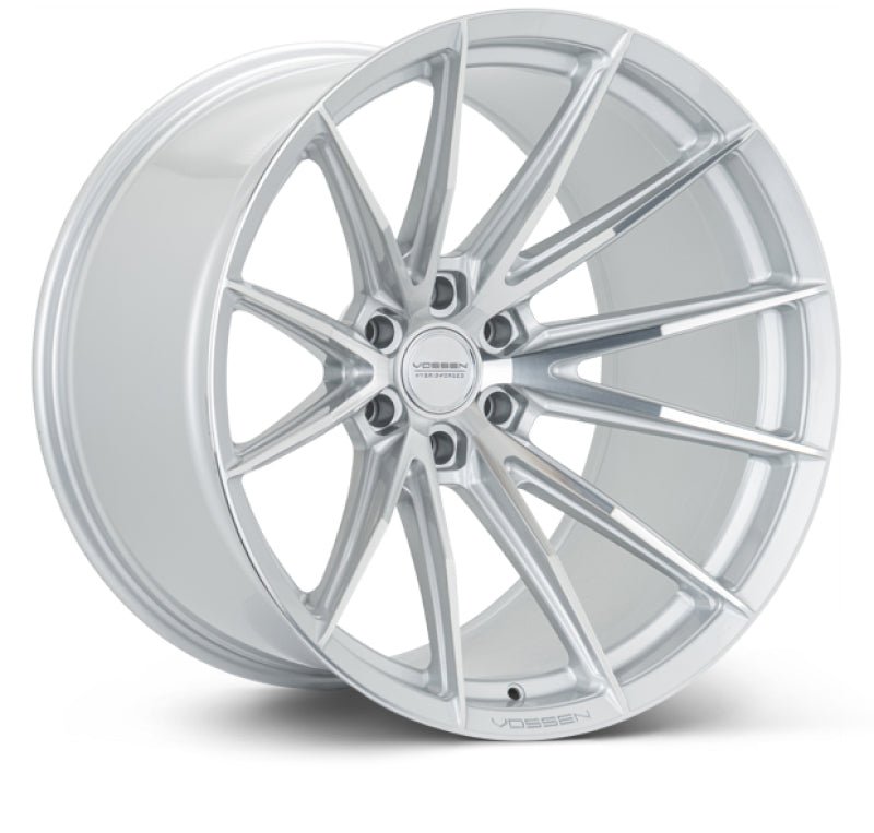 Vossen HFX - 2 Silver Polished 18x9 ET0 Offset 6x139.7 Bolt Pattern Super Deep Concave Wheels offroad accessory | Iron Ridge Offroad