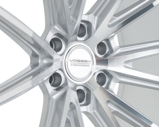 Vossen HFX - 2 Silver Polished 18x9 ET0 Offset 6x139.7 Bolt Pattern Super Deep Concave Wheels offroad accessory | Iron Ridge Offroad