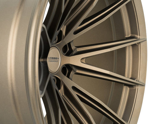 Vossen HFX - 2 Terra Bronze 18x9 ET0 Offset 6x139.7 Bolt Pattern Super Deep Concave Wheels offroad accessory | Iron Ridge Offroad