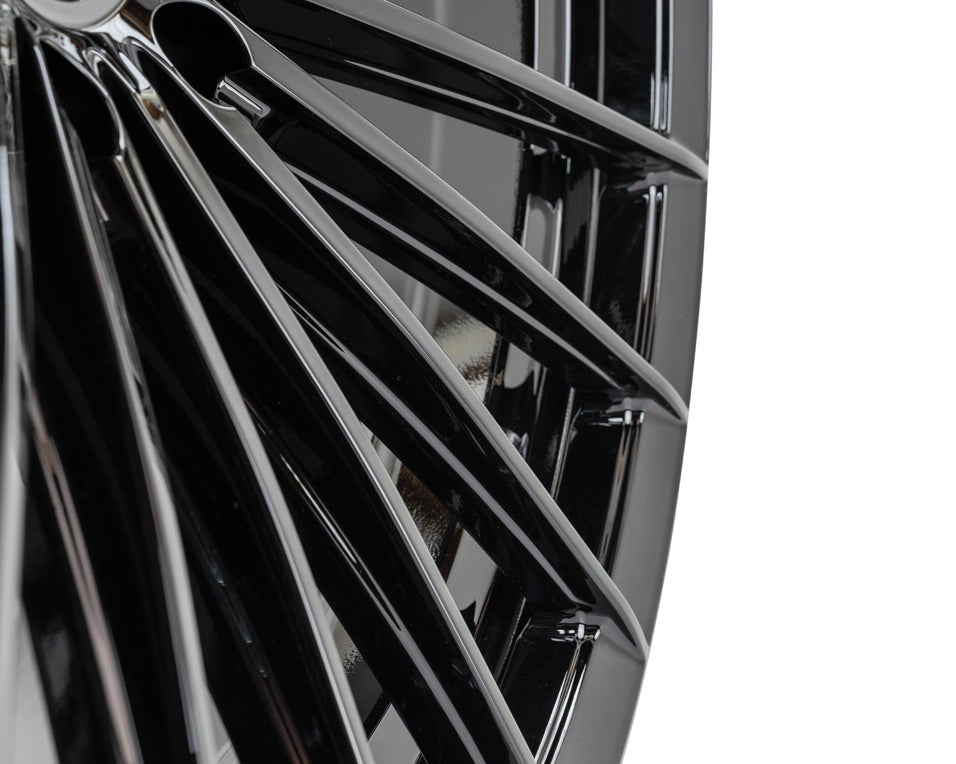 Vossen HFX - 4 Gloss Black 22x9.5 ET20 Offset 6x139.7 Bolt Pattern Deep Concave Wheels offroad accessory | Iron Ridge Offroad