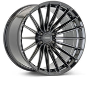 Vossen HFX - 4 Gloss Black 24x10 ET25 Offset 6x139.7 Bolt Pattern Deep Concave Wheels offroad accessory | Iron Ridge Offroad