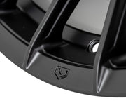 Vossen HFX - 4 Satin black 20x10 ET - 18 Offset 6x139.7 Bolt Pattern Super Deep Concave Wheels offroad accessory | Iron Ridge Offroad