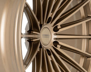 Vossen HFX - 4 Satin Bronze 20x10 ET - 18 Offset 6x139.7 Bolt Pattern Super Deep Concave Wheels offroad accessory | Iron Ridge Offroad