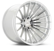 Vossen HFX - 4 Silver Polished 18x9 Wheel ET0 Offset 6x139.7 Bolt Pattern Super Deep Concave Wheels offroad accessory | Iron Ridge Offroad