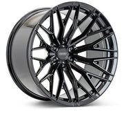 Vossen HFX - 6 Gloss Black 20x10 ET - 18 Offset 6x139.7 Bolt Pattern Super Deep Concave Wheels offroad accessory | Iron Ridge Offroad