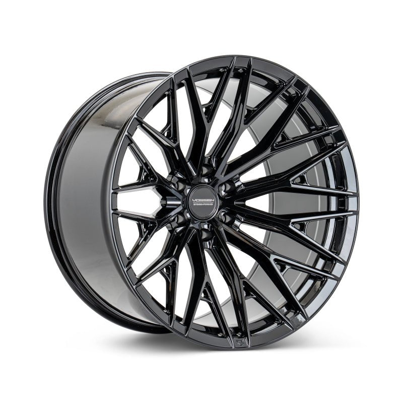 Vossen HFX - 6 Gloss Black 22x9.5 ET20 Offset 6x139.7 Bolt Pattern Deep Concave Wheels offroad accessory | Iron Ridge Offroad
