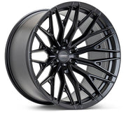 Vossen HFX - 6 Satin Black 20x10 ET - 18 Offset 6x139.7 Bolt Pattern Super Deep Concave Wheels offroad accessory | Iron Ridge Offroad