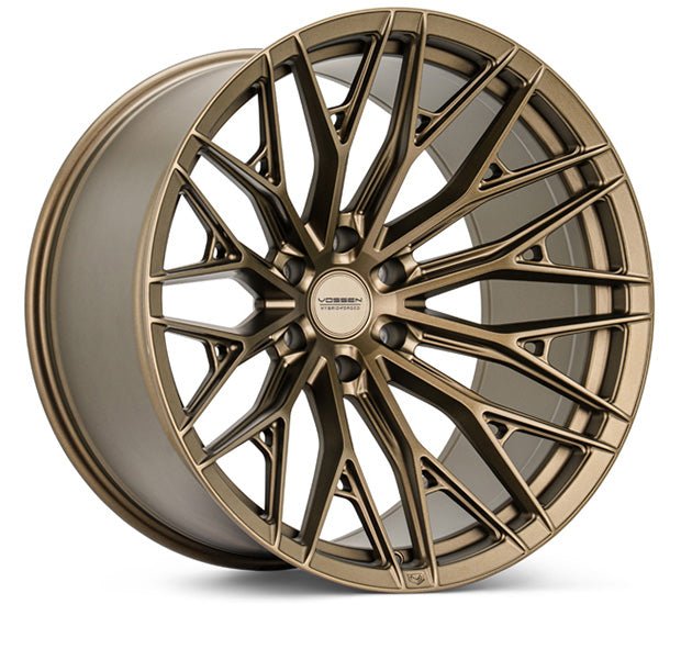 Vossen HFX - 6 Terra Bronze 20x10 ET - 18 6x139.7 Bolt Pattern Super Deep Concave Wheels offroad accessory | Iron Ridge Offroad