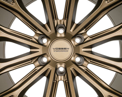 Vossen HFX - 6 Terra Bronze 22x9.5 ET20 Offset 6x139.7 Bolt Pattern Deep Concave Wheels offroad accessory | Iron Ridge Offroad