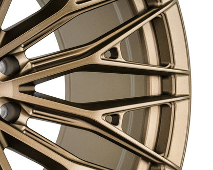 Vossen HFX - 6 Terra Bronze 22x9.5 ET30 Offset 6x139.7 Bolt Pattern Deep Concave Wheels offroad accessory | Iron Ridge Offroad