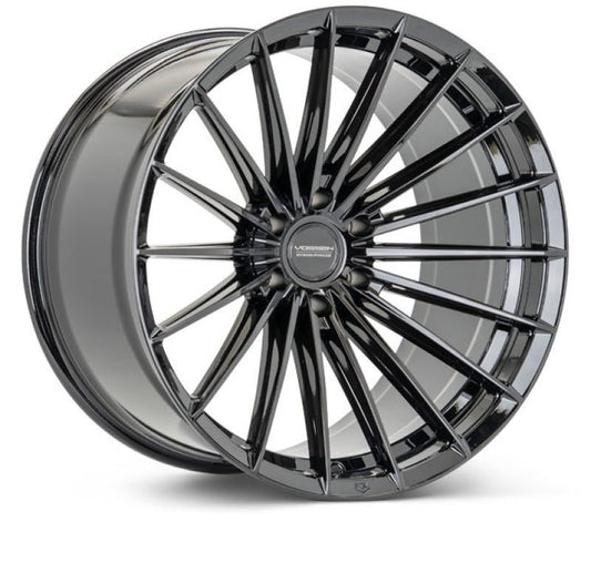Vossen HFX4 Gloss Black 22x12 ET - 44 6x139.7 Bolt Pattern Ultra Deep Concave Wheels offroad accessory | Iron Ridge Offroad