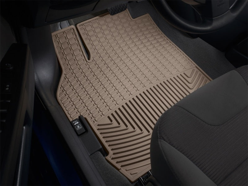 WeatherTech 14+ Chevrolet Silverado Front Rubber Floor Mats | GMC Sierra 1500/2500HD/3500HD (19-26/20-26) (W309TN) Floor Mats offroad accessory | Iron Ridge Offroad