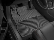 WeatherTech 14+ Chevrolet Silverado Front Rubber Mats | Black (W309) Floor Mats offroad accessory | Iron Ridge Offroad