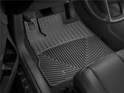 WeatherTech 14+ Chevrolet Silverado Front Rubber Mats | Black (W309) Floor Mats offroad accessory | Iron Ridge Offroad