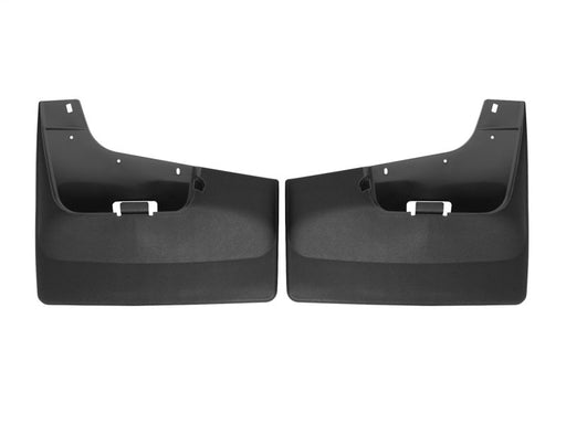 WeatherTech 20-24 Chevrolet Silverado 2500HD/3500HD Rear No Drill Mudflaps | Chevrolet Silverado 2500HD / Silverado 3500HD (20-26) (120121) Body Armor & Protection offroad accessory | Iron Ridge Offroad