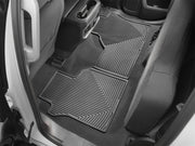 WeatherTech 2019+ Chevrolet Silverado 1500 Rear Rubber Mats - Black Floor Mats offroad accessory | Iron Ridge Offroad