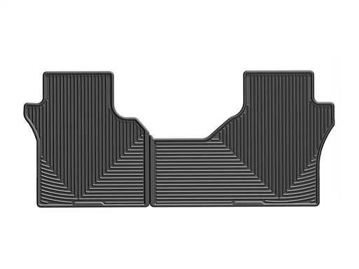 WeatherTech 2019+ Chevrolet Silverado 1500 Rear Rubber Mats - Black Floor Mats offroad accessory | Iron Ridge Offroad