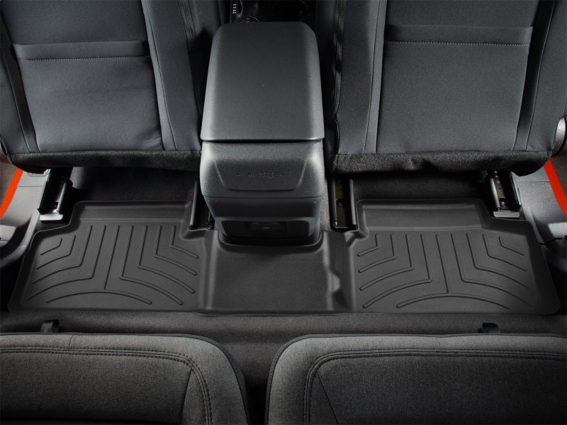 WeatherTech 2021+ Ford Bronco 2dr. Rear FloorLiner HP - Black Floor Mats offroad accessory | Iron Ridge Offroad