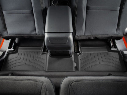 WeatherTech 2021+ Ford Bronco 4 Door Rear FloorLiner - Black Floor Mats offroad accessory | Iron Ridge Offroad