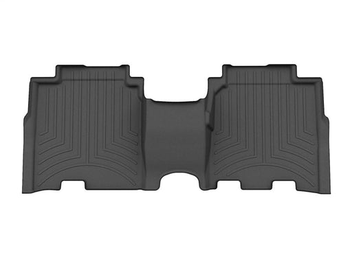 WeatherTech 2021+ Ford Bronco 4dr (w/Vinyl Floors) Rear FloorLiner - Black Floor Mats offroad accessory | Iron Ridge Offroad