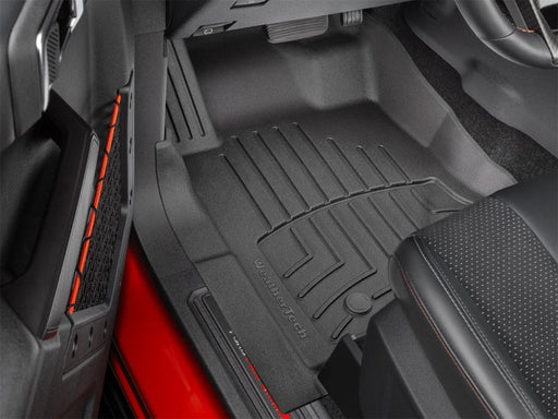 WeatherTech 2021+ Ford Bronco Front FloorLiner HP - Black Floor Mats offroad accessory | Iron Ridge Offroad